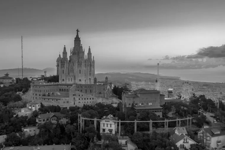 View of a Barcelona street